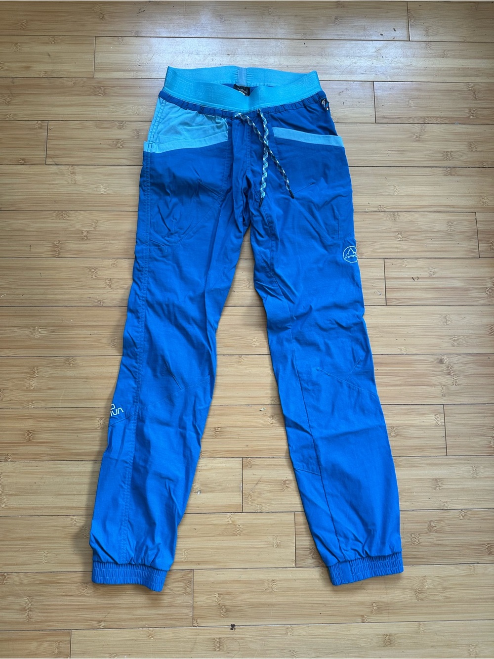 La Sportiva Light and Royal Blue Women's hiking climbing pants